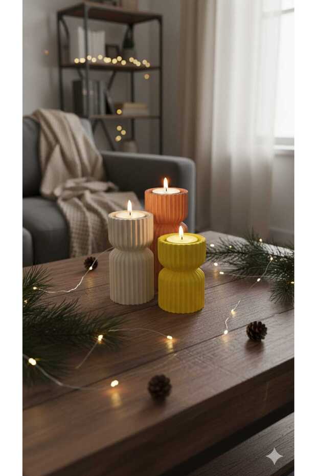 ALBA 3'lü mumluk seti - 1