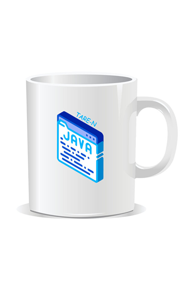 Personalized mug with messages for programmers, Tare-n Java - 1
