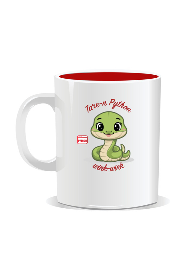 Cana personalizata cu mesaje pentru programatori, Tare-n Python - 2