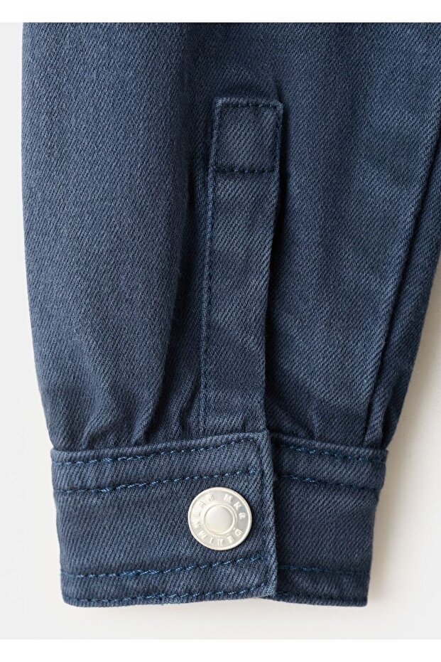 Kısa denim elbise - 4