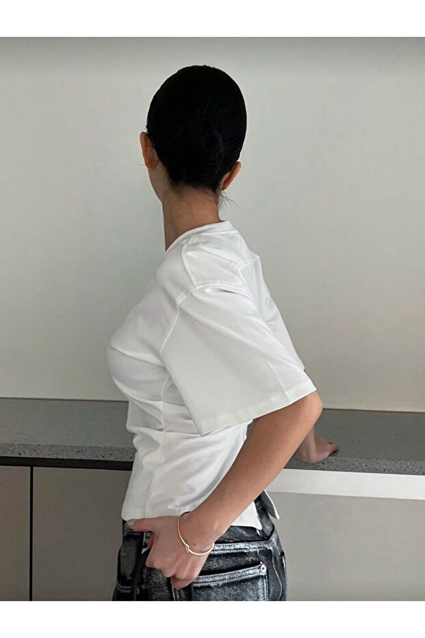 CHIC Slit Detail Blouse - 6