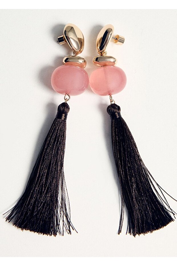 Püsküllü küpe - 3