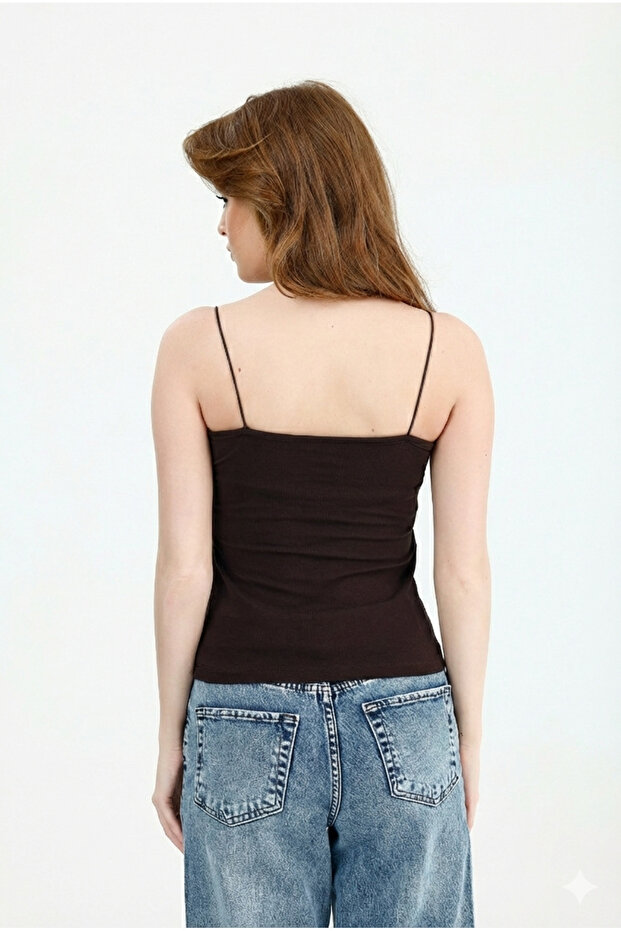 Çift Katlı İp Askılı Atlet - 3