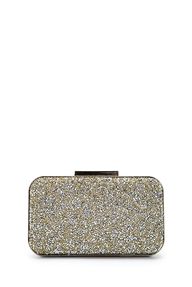 Stoned Premium Debbie Evening Dress Handbag Gold