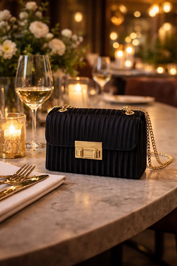 Siyah Şık Çanta - 2