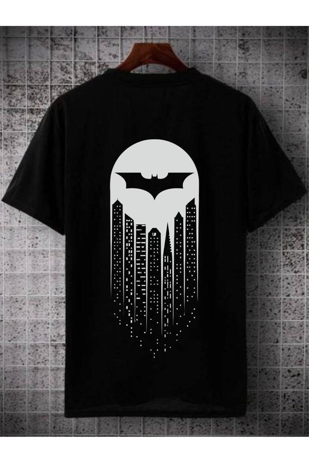 Unisex Black Color Oversize Printed T-Shirt Streetwear Comfortable Fit Daily Premium Quality