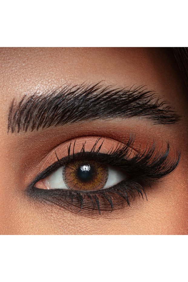 Ayoon Al Maha Monthly Disposable Contact Lenses, Color Contact Lenses, Brown Contact Lenses
