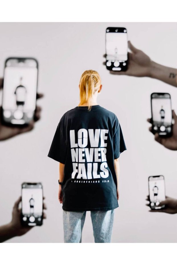 Unisex Black Color Oversize Printed T-Shirt Streetwear Comfortable Fit Daily Premium Quality