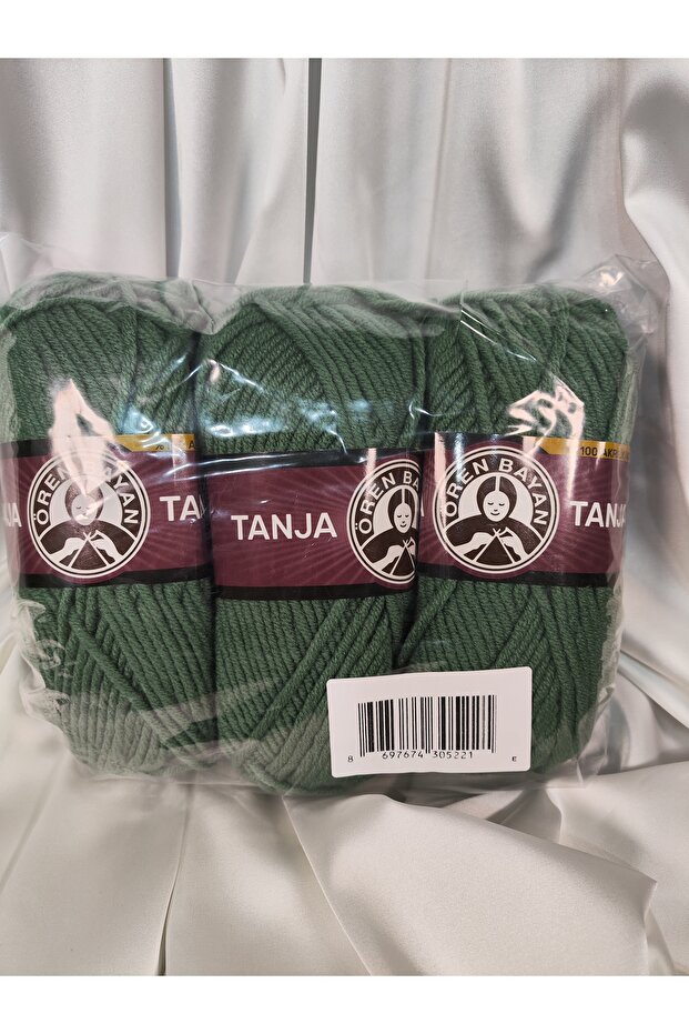 Tanja Water Green Hand Knitting Yarn 3 Colors - 132