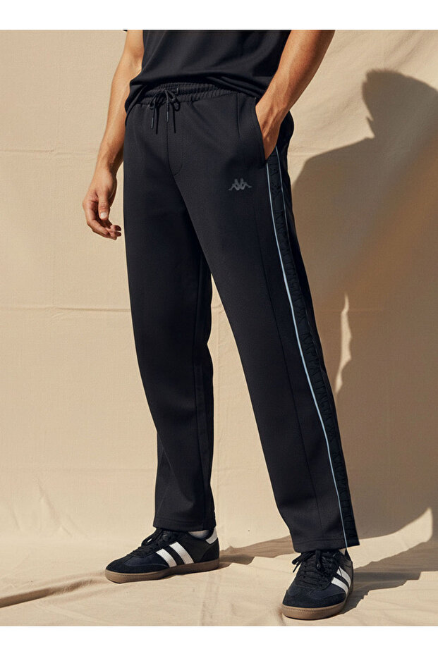 Men Pique Tape Detail Joggers