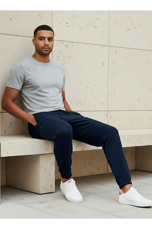 بنطلون رياضي رجالي برباط الخصر - 4