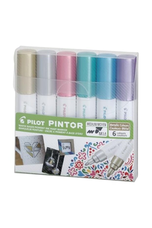 مجموعة ألوان PINTOR-M-6 (ميتاليك)