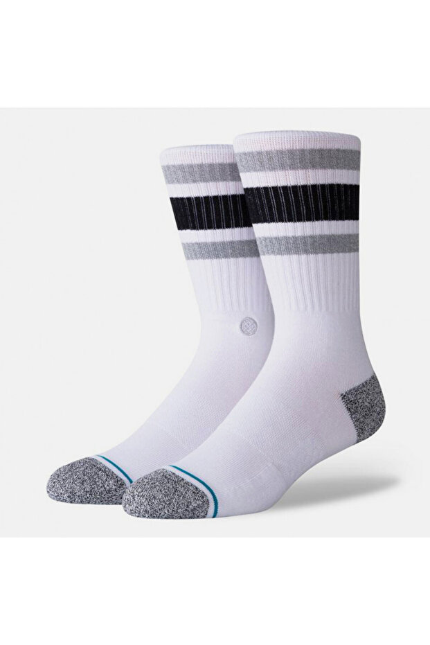 Men's Crew Sock Boyd ST White