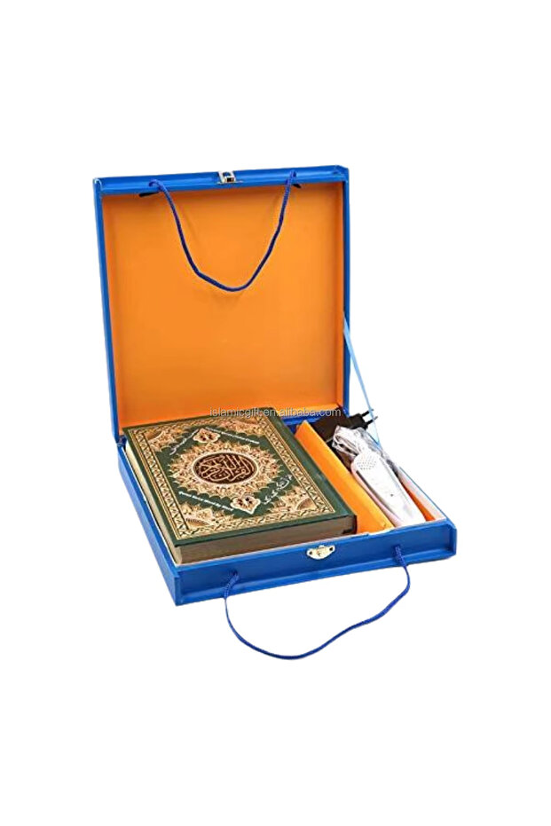 Quran reader with a multi-colored pen design - 3