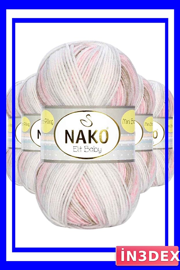 خيوط حياكة للأطفال بنمط الباتيك، عبوة من 5 قطع - 1