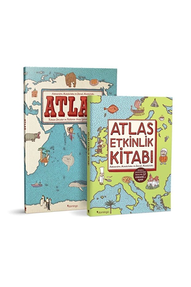 مجموعة أطلس - دليل الرحلة، كتاب الأنشطة، كتابان