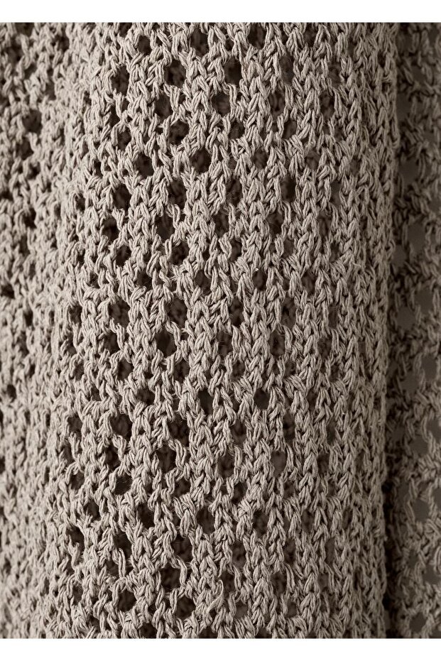 Ajur örgü yelek - 1