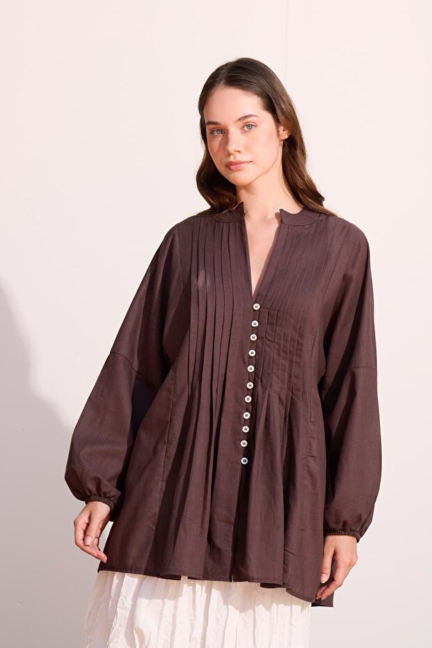 NERVÜRLÜ VUAL GÖMLEK - 2