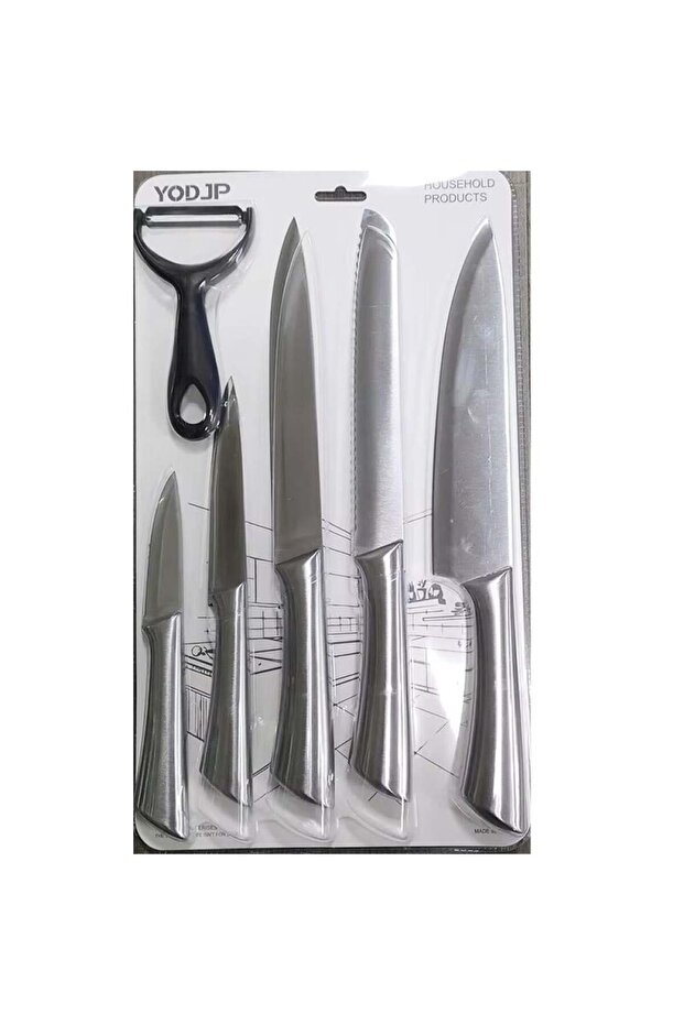 طقم سكاكين مطبخ - 6 قطع - 2