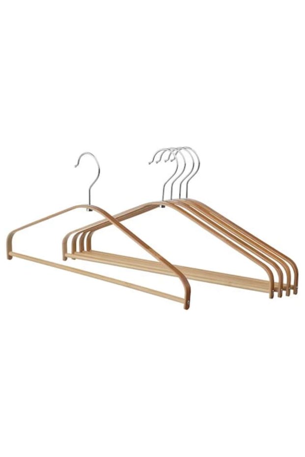 Bamboo Hangers, , 5 pcs/set