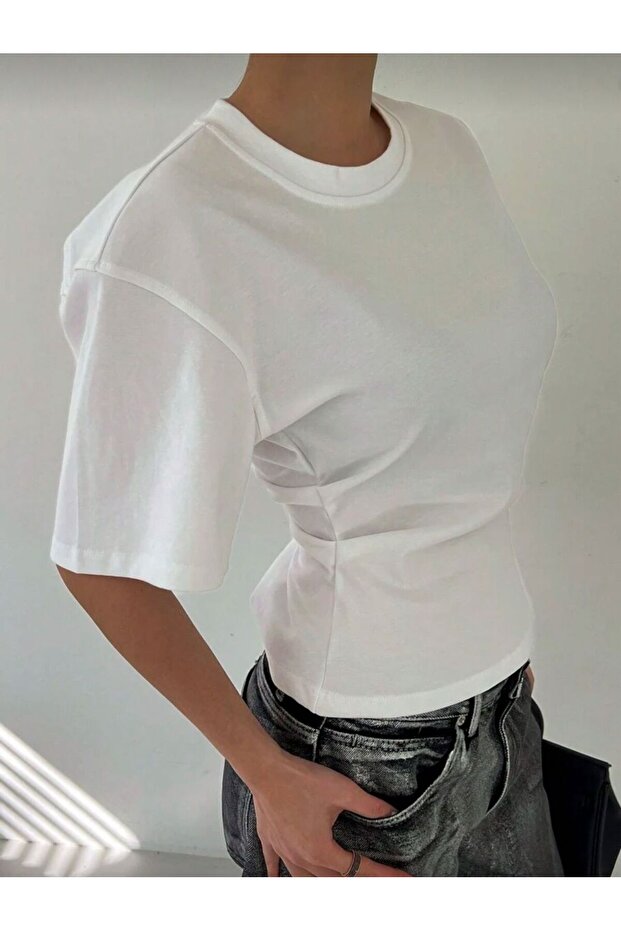 CHIC YIRTMAÇ DETAYLI BLUZ - 3