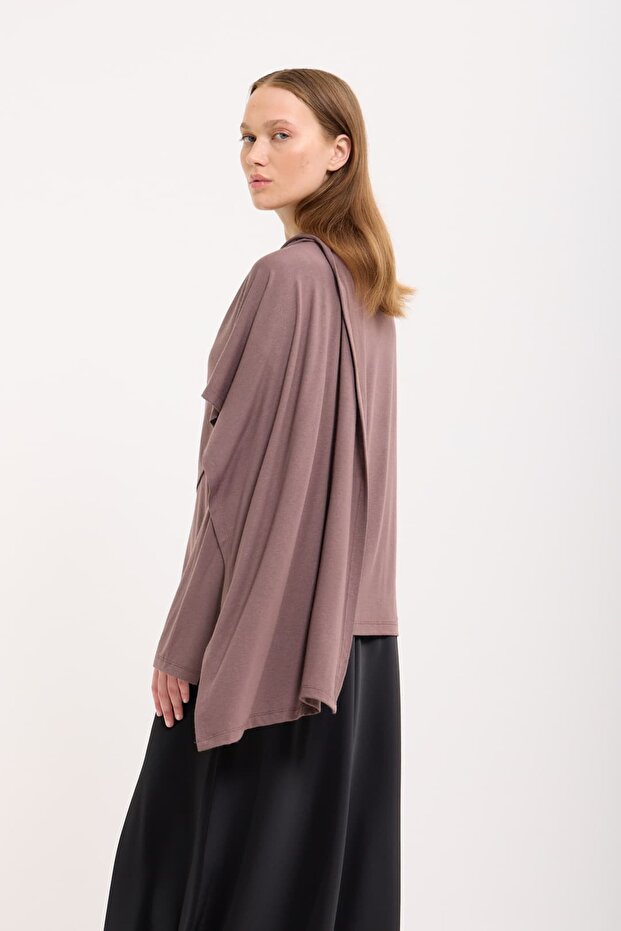 Şallı Bluz Toprak - 5