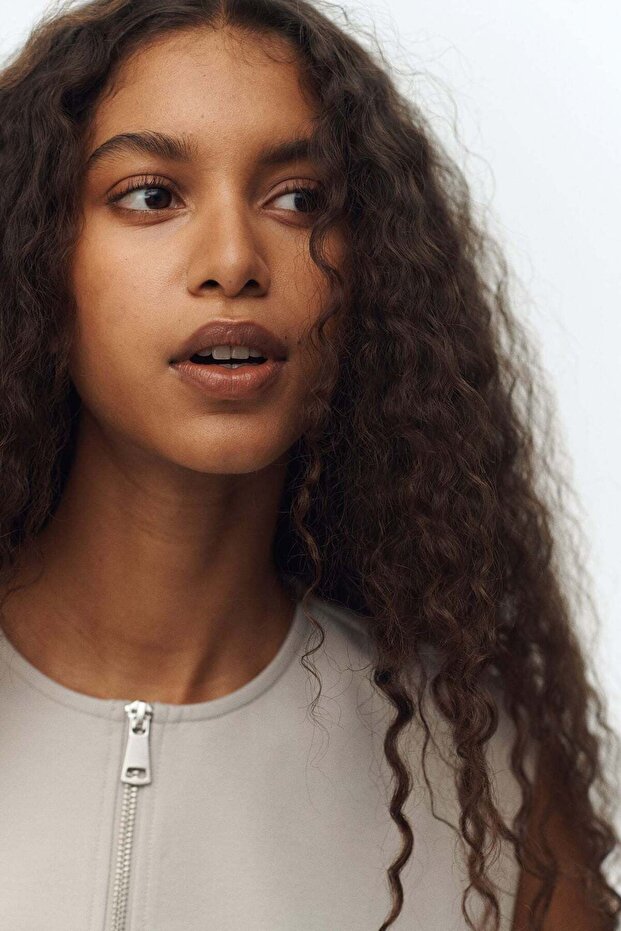 قميص جيرسي بتفاصيل رباط - 2