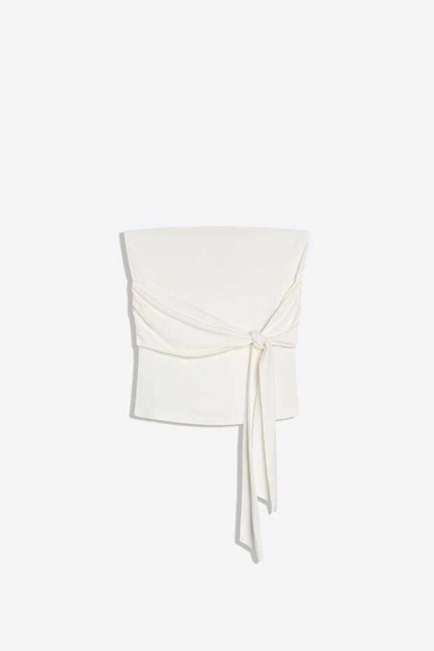 Kravatlı bandeau üst - 2