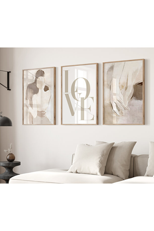 3 Parça Çerçeveli Tablo Seti - 2