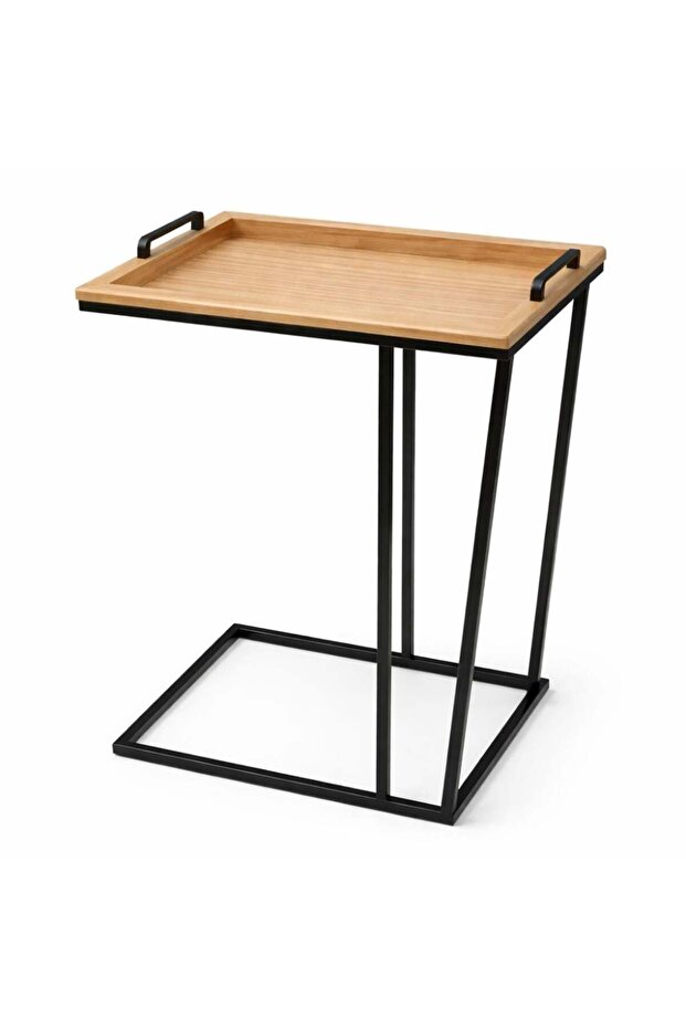 C Shaped Side Table - 2