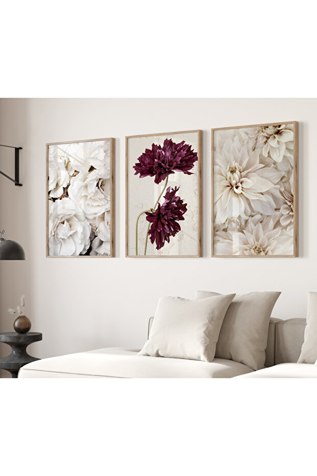 3 Parça Çerçeveli Tablo Seti - 2