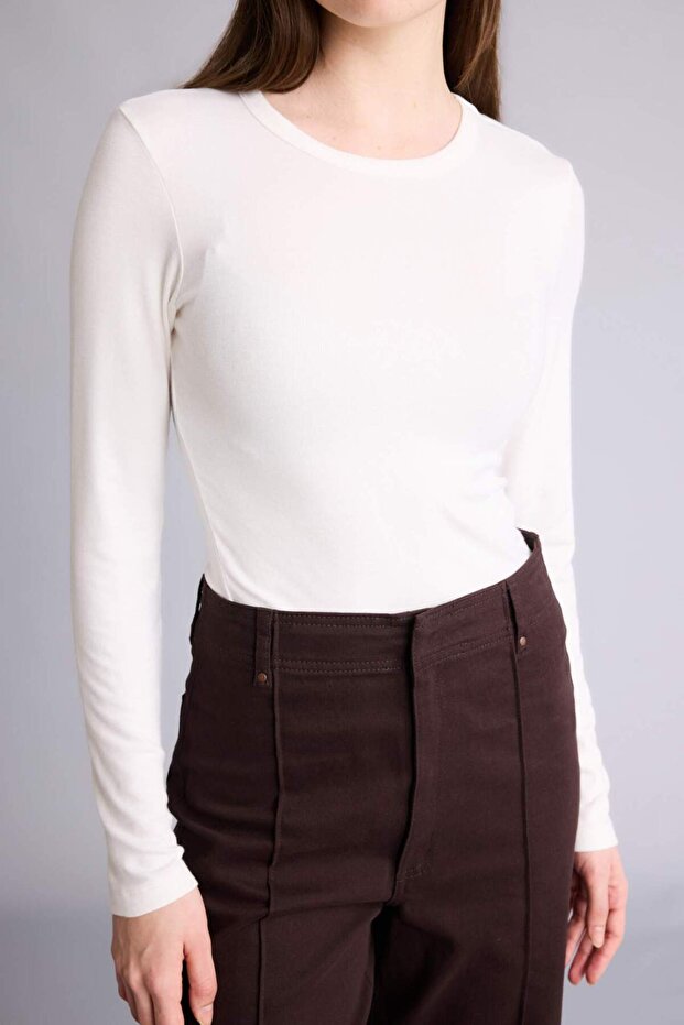 Slim Fit Basic Tişört G8729AX26SP - 5