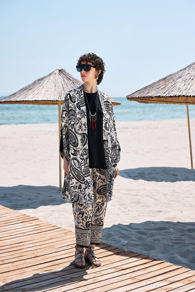 Kimono 2 piece set black