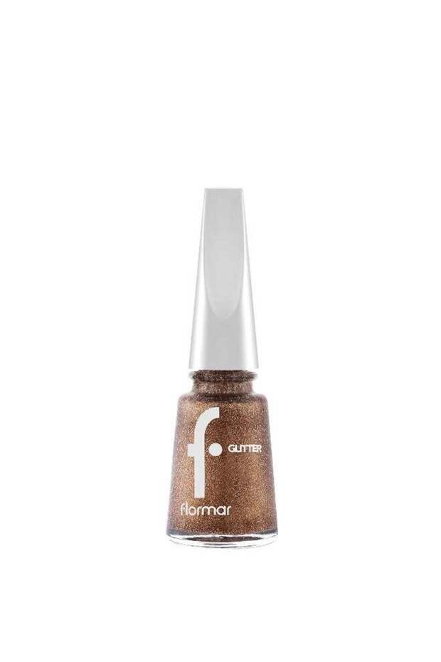 Glitter Nail Enamel - 40 Golden Orchid