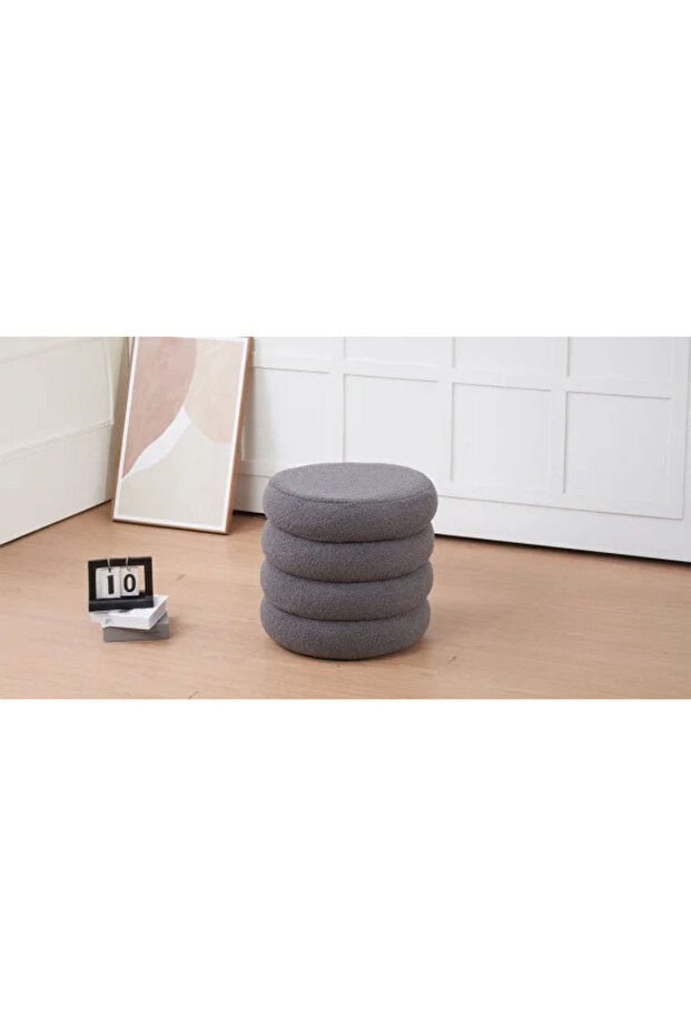 KJP 5590 Gray Stool - 1
