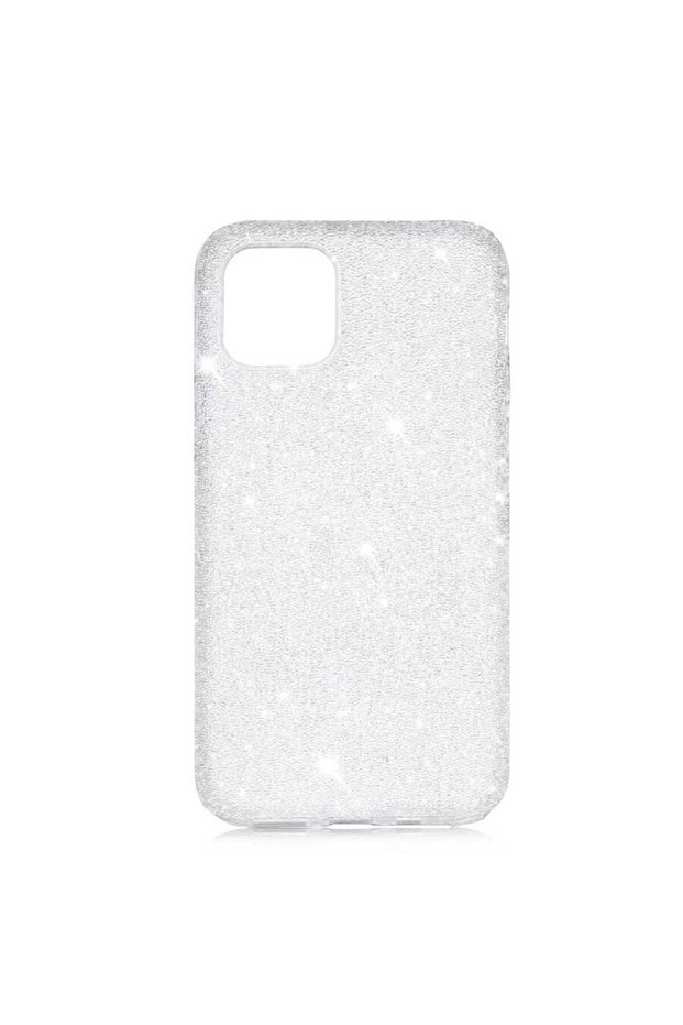 iPhone 11 Pro Compatible Case Silvery Protective Cover - Transparent - T15280