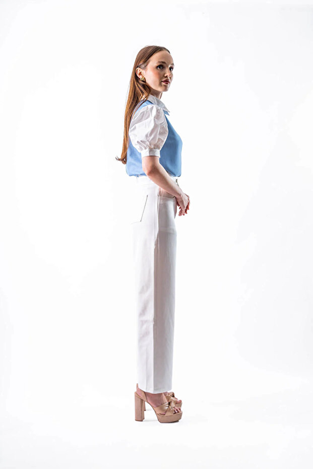 توب بأكمام منتفخة - 2