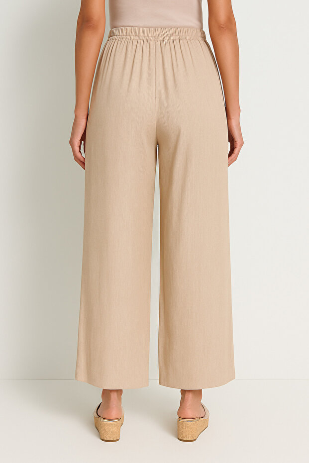 بنطال واسع الساقين سهل الارتداء - 2