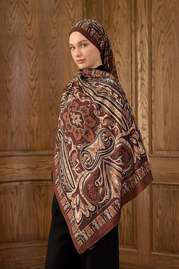 Bambu Kraş Şal 7002 Bakır - 2