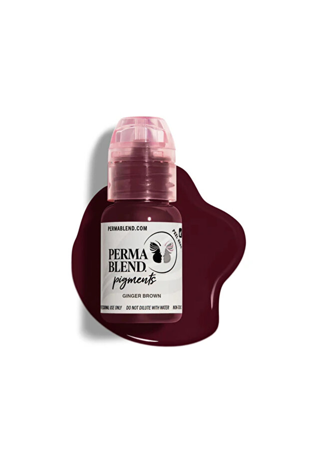 Ginger Brown Permanent Makeup Eyebrow Pigment 15ml