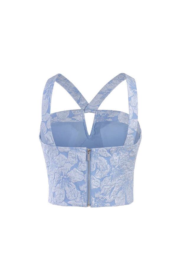 توب مكشوف الكتف والظهر - 2