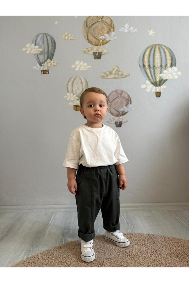Baby Boy Soft Touch T-Shirt Pants Set 3