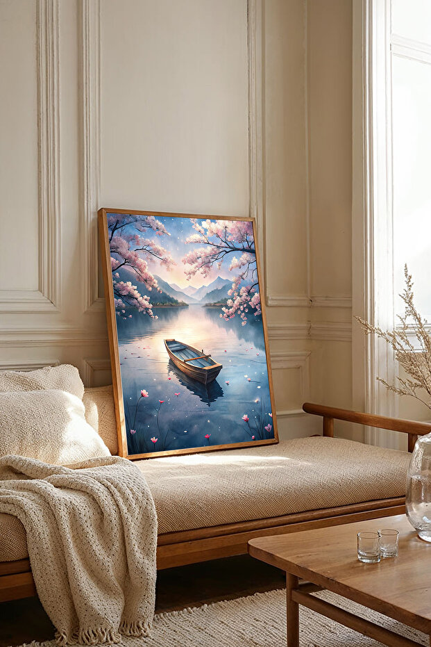 One Piece Wooden Framed Painting Tk3004