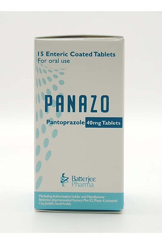 PANAZO 40MG TAB 15S