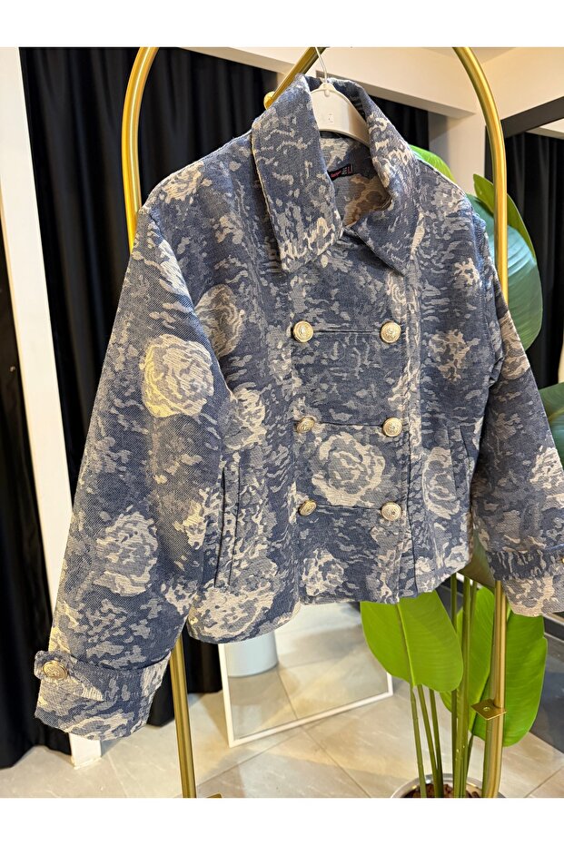 Çiçekli ceket - 2