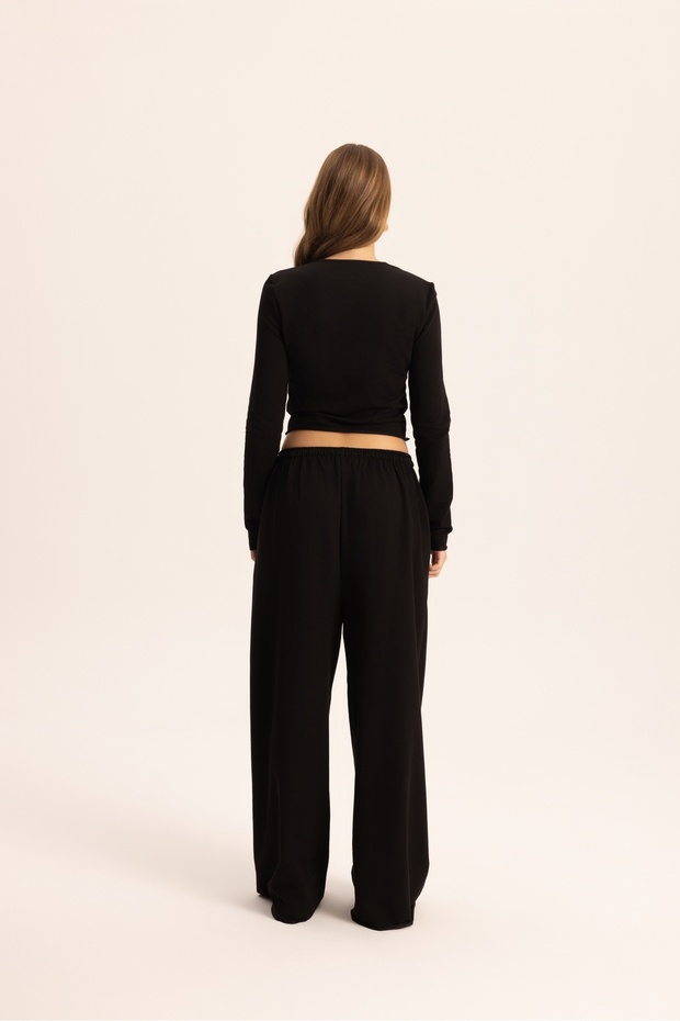 Tuara Basic Siyah Eşofman Takımı - 5