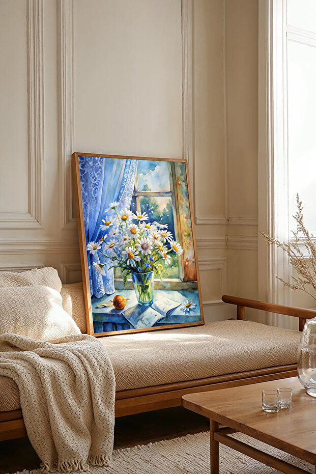 One Piece Wooden Framed Painting Tk3092