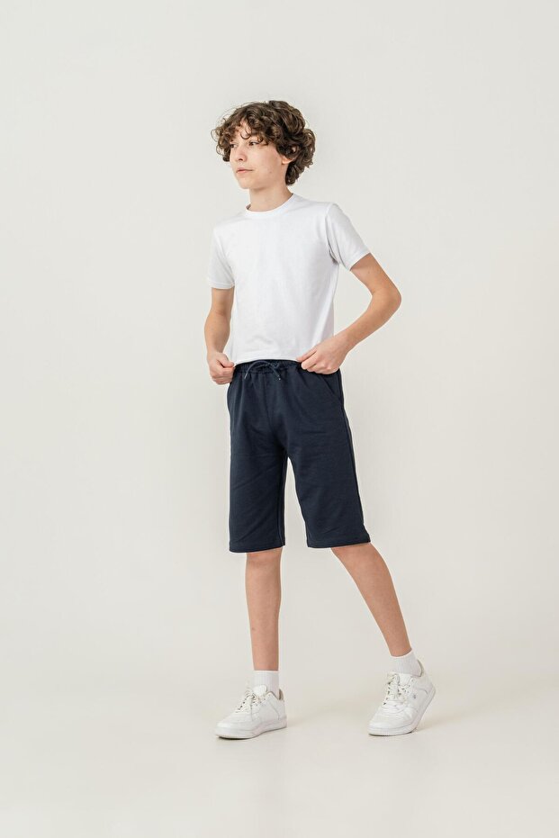 شورت فلات بيسك 2 إيب للأولاد - 4