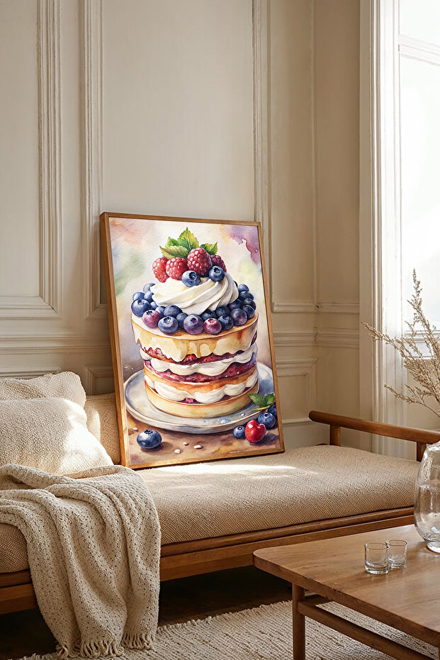 One Piece Wooden Framed Painting Tk3062