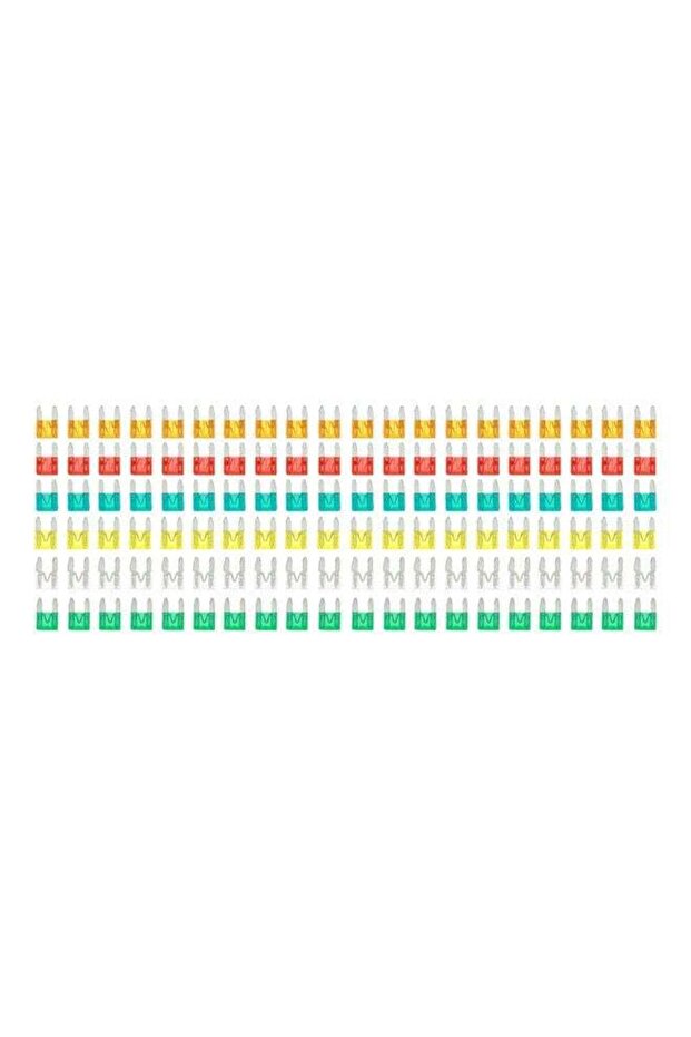 120pcs Mini Blade Fuses Auto Car Truck Assortment Fuse Kit 5A 10A 15A 20A 25A 30A